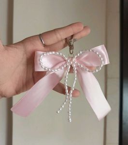 Ribbon Bow Bag Charm