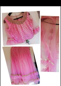 Pink Lehanga