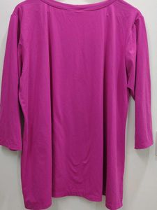 BRAND NEW Pink Tshirt 3/4 Sleeves