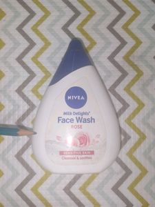 Nivea Cleansing Milk For Sensitive Skin | Milk Delights Face Wash | Rose