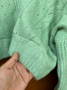 V Neck Korean Pullover