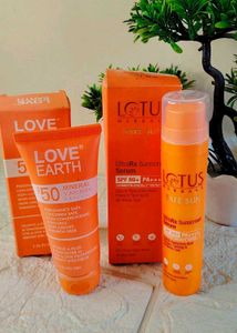 Combo Of Sunscreens ✨