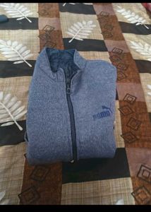 Puma Blue Jacket good for winter no coin used some