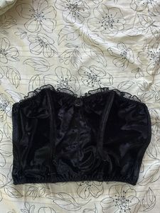Velvet Corset Top