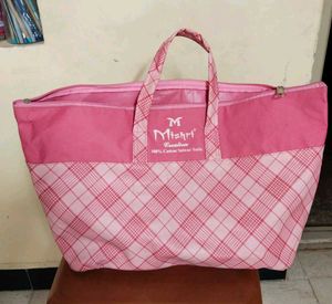 Pink Tote Bag