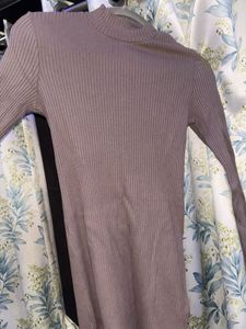 Ribbed Bodycon Mini Dress