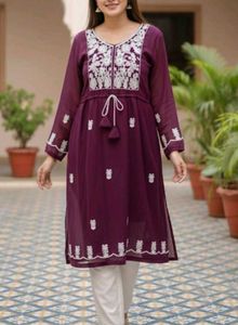 Elegant Embroidered kurti