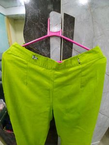 Lime Green &amp; Blue Indian Suit