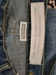 Blue Baggy Jeans Street One Authentic