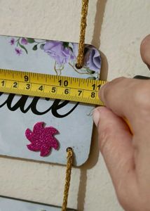 Inspirational Wall Hanging with Quotes of Jesus