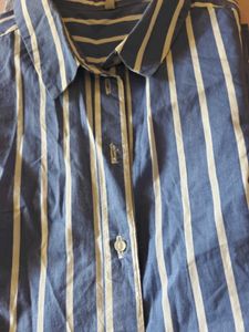 Striped Blue Shirt- stradavius