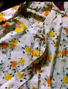 Beautiful White Shirt For Girls