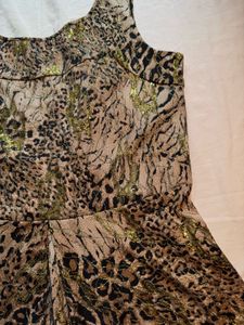 Vintage jaguar printed top