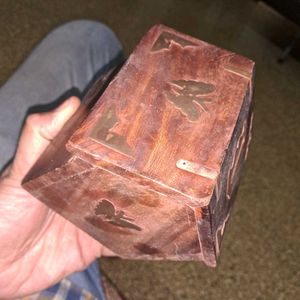 Wooden Coin Bank