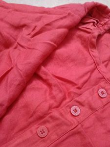 Red Casual Shirt