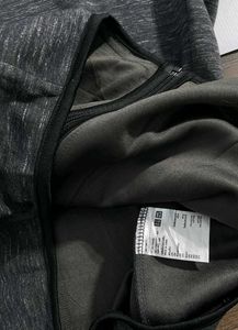 Uniqlo brand orignal Black Full-Zip Hoo