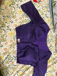 Purple Readymade Saree Blouse