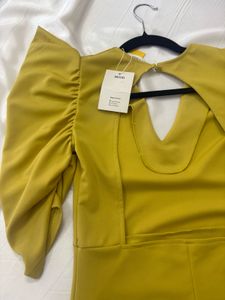 Brandnew Mustard Bodysuit