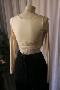 Ruched Long Sleeve Top