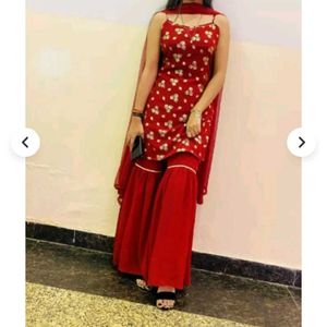 Party Wear Sharara Suit