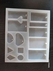 Resin Earrings And Keychains Moulds Silicone