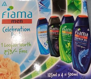 jShower Gel Fiama Men Celebration Pack