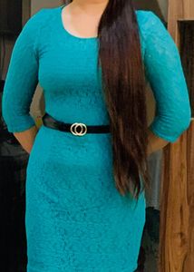 Green Colour Dress