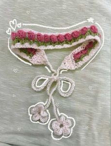 𓍢ִ໋🀦Crochet tulip Head Band𓍢ִ໋🀦
