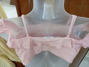 Cute Pink Crop Top