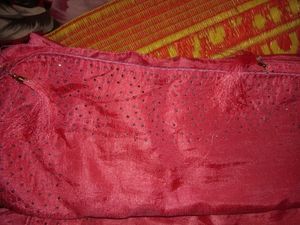 Hottest Pink Saree With Blouse And Paiticoat