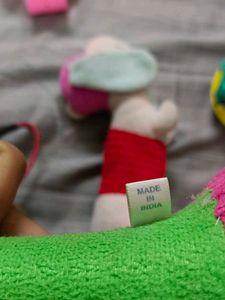 Baby Toys Bundle - Plush, Rattle