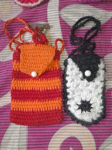 Beautiful Woolen Mobile Covers Pack Of 4