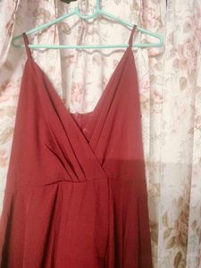 This Is Beautiful Mehroon Colour Dress