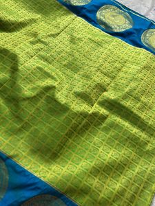 All Over Butta Pure Silk Saree With Blouse