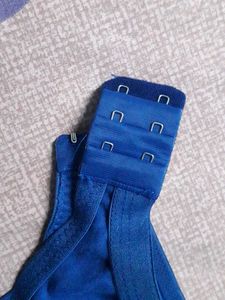 Blue Support Bra