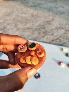 Miniature Clay Food Set