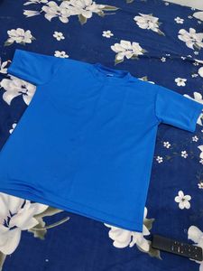 Blue Athletic T-Shirt