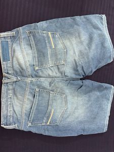 Benetton Denim Shorts - Distressed