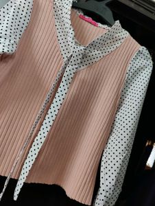Woolen Korean Women Top