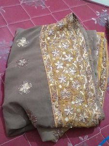 Elegant Embellished Saree