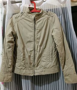 Casual Beige Jacket