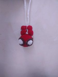 Crochet Spiderman Charm