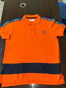 US Polo Assn. Orange Pol