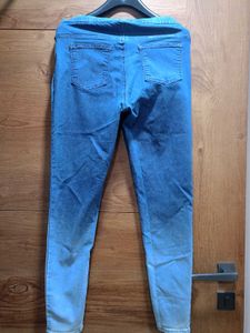 &#34;Marks&amp;Spencer&#34;Blue Ombre Washed Stretch Jeggings