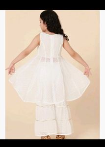 Girl's Festive Embroidered Sharara