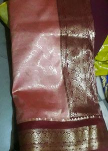 Red Pallu Saree
