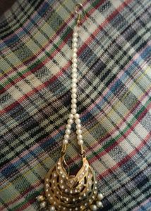 Punjabi Earrings With Mangtika
