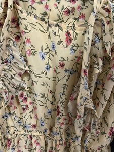 Floral Ruffle Midi Dress