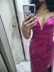 THRIFTED Pink Bodycon Dress