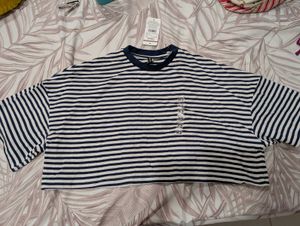 Striped Crop Top